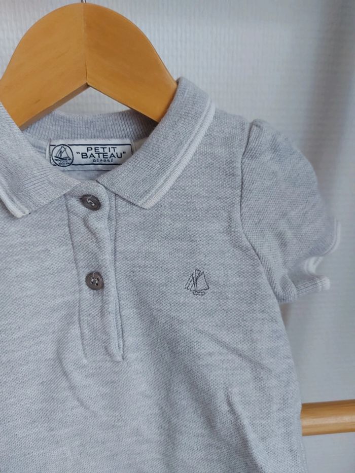 Robe polo petit bateau 6 mois - photo numéro 3