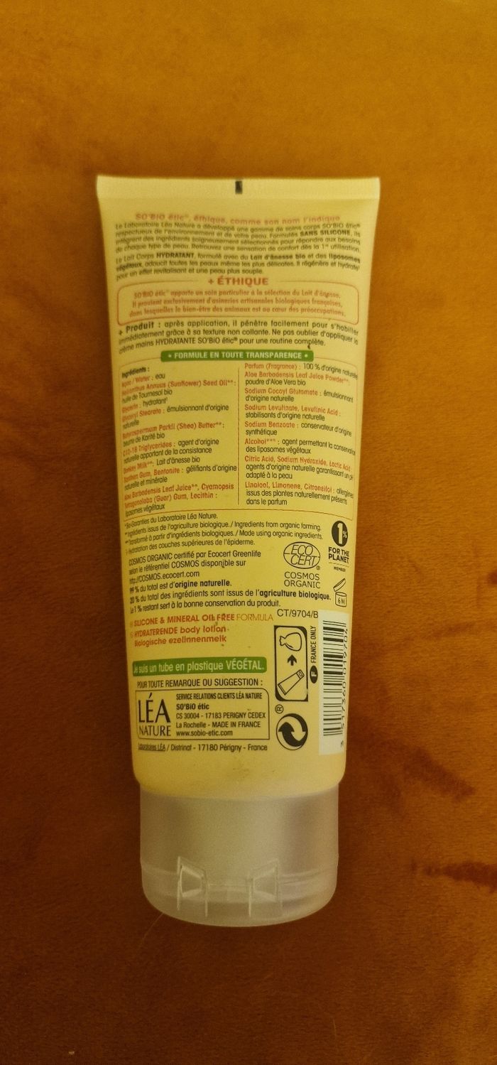 Lait hydratant - photo numéro 2