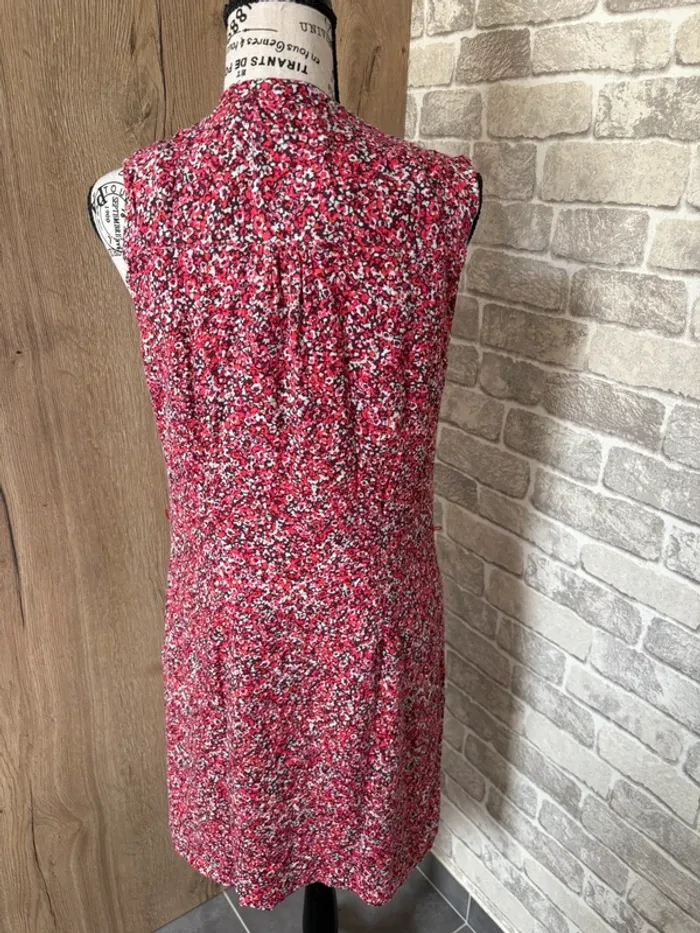 Robe élégante fleurie taille 42 - photo numéro 3