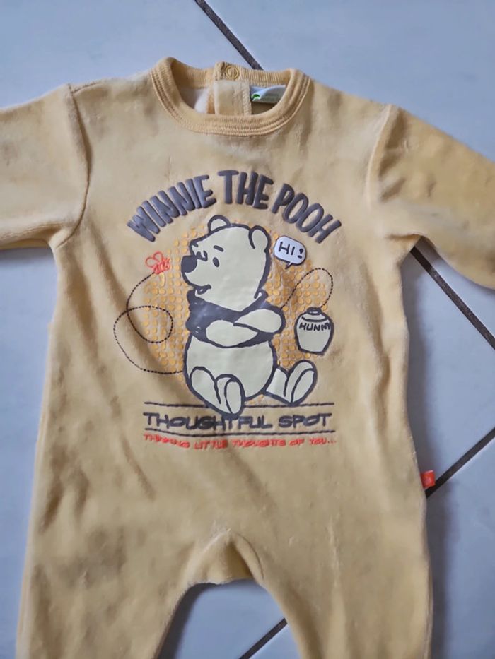Pyjama bébé Winnie disney 3 mois BBG - photo numéro 3
