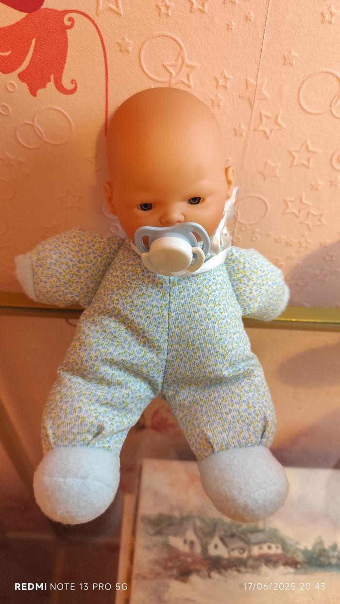 Bébé pyjama bleu - photo numéro 2