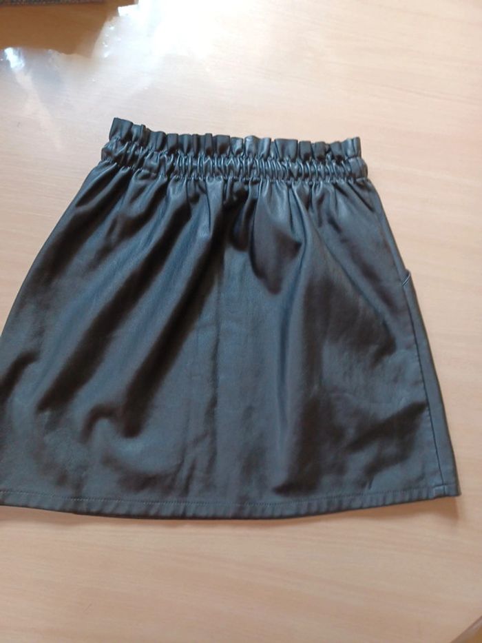 Jupe teddy Smith simili cuir - photo numéro 2