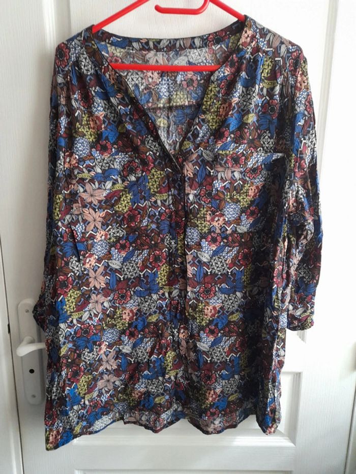 Blouse multicolore 50/52