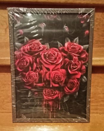 Cadre rose rouge