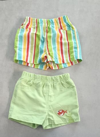 Lot de 2 maillots de bain garçon - 3 mois