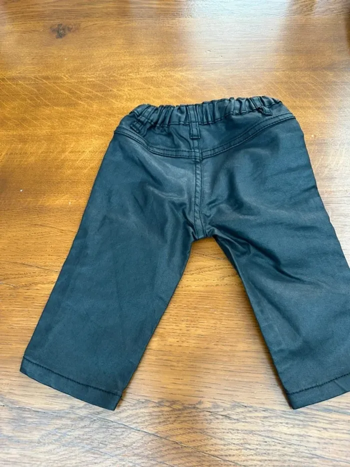 Pantalon enduit noir 9 mois Paracas - photo numéro 5