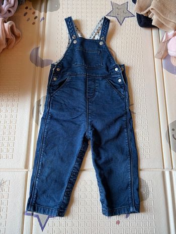 Salopette petit bateau bébé 12 mois  