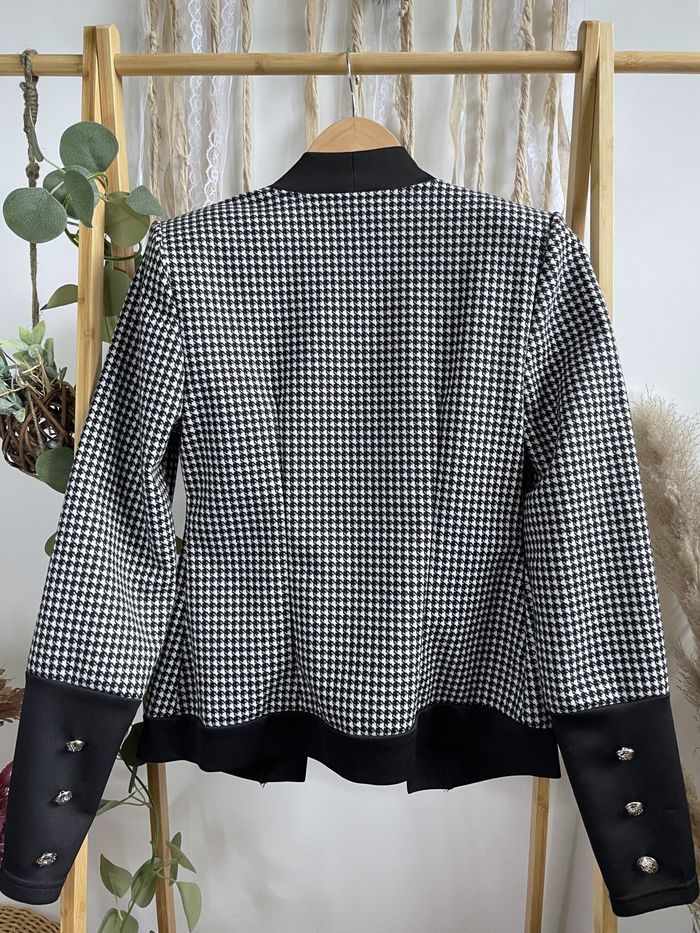 Blazer pied-de-poule Shein XS/34 - photo numéro 3