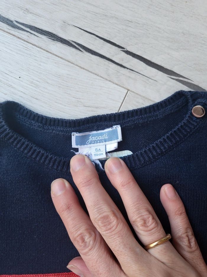 Superbe pull jacadi 6ans excellent état - photo numéro 3