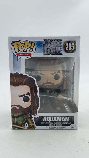 Figurine Funko Pop Dc Comics Justice League Aquaman N•205