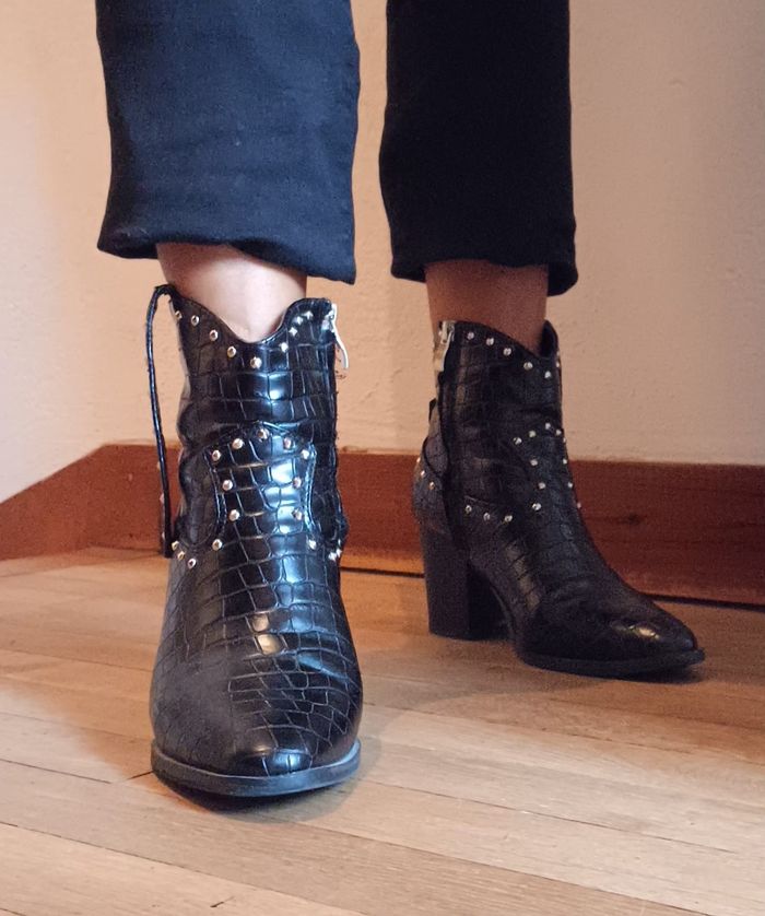 Bottines noires - photo numéro 7