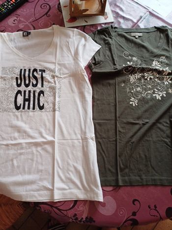 Lot 2 Tee-shirt manches courtes