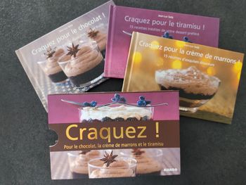 Coffret 3 livres de recette