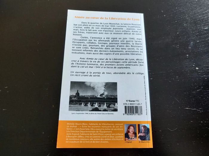 Livre Aimée au coeur de la Libération de Lyon - photo numéro 3
