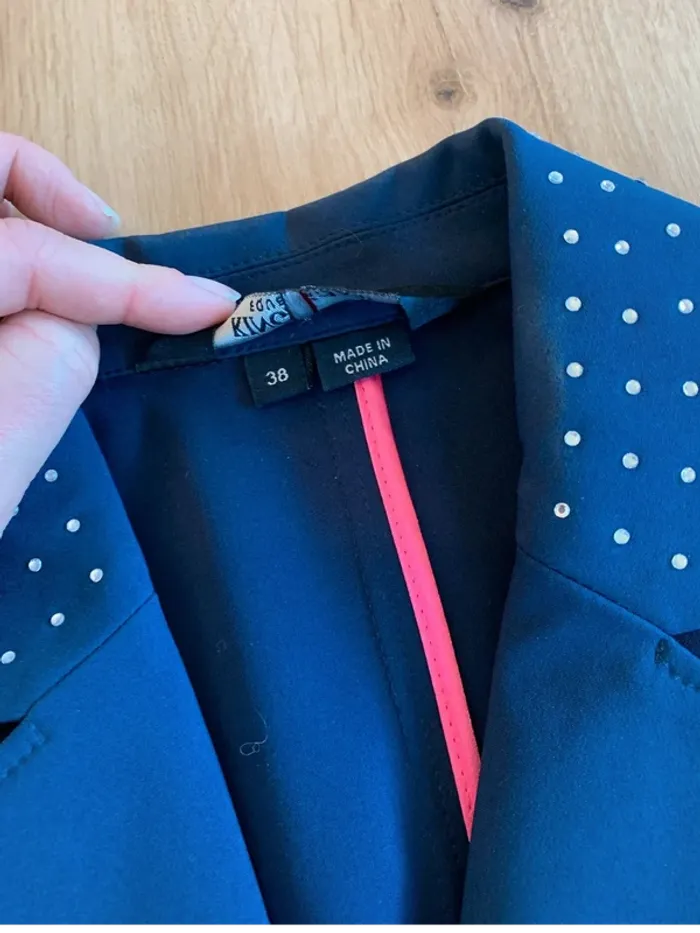 Veste de concours Kingsland – Bleu – Taille 38 - photo numéro 11