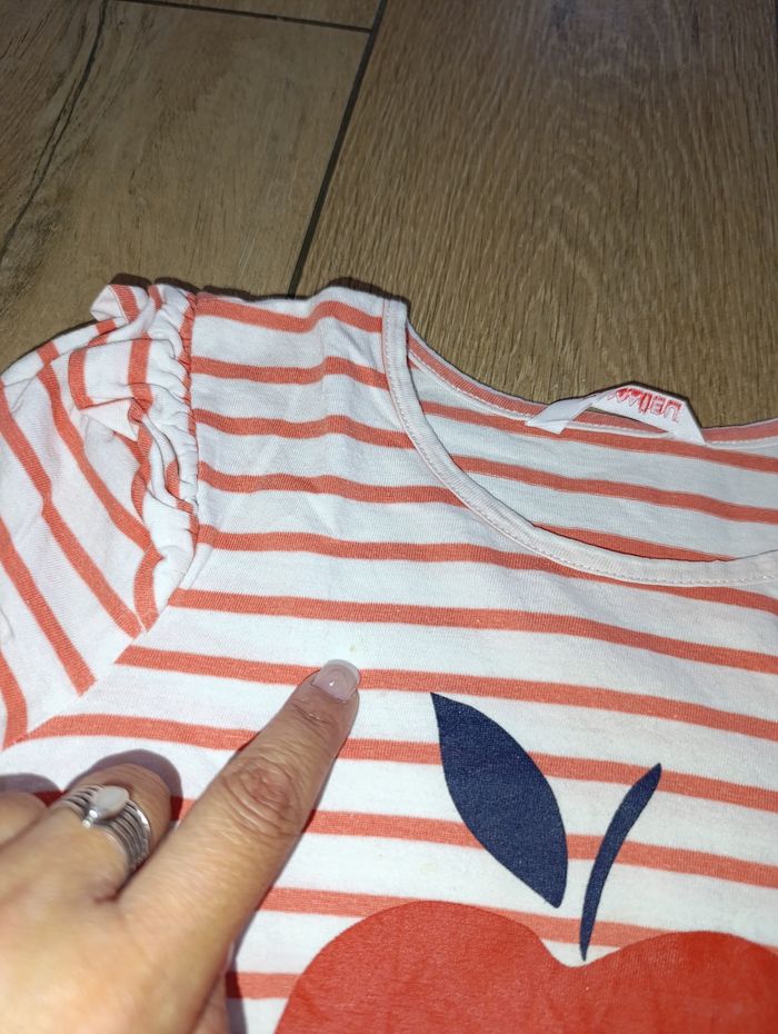 T-shirt fille 5 6 ans - photo numéro 4