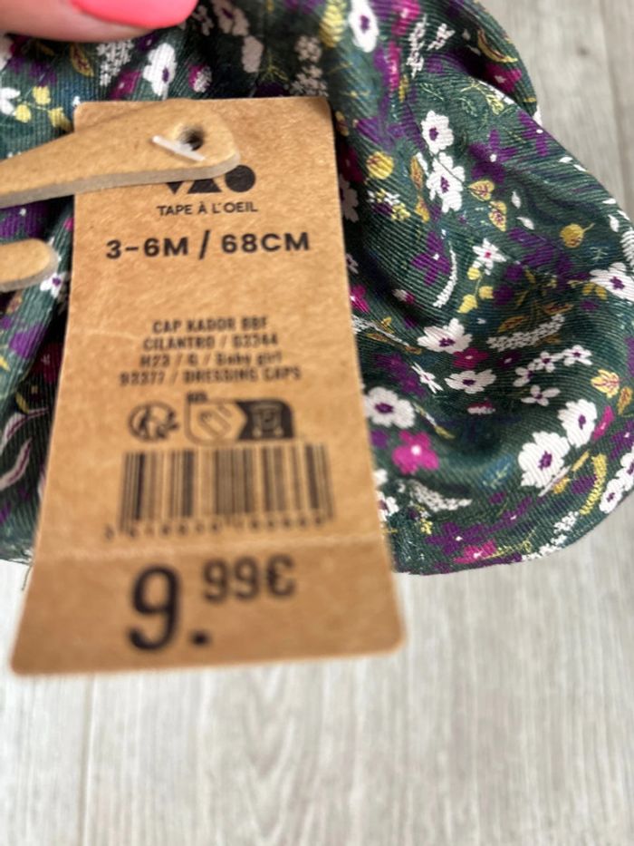 Casquette bébé 3-6 mois - photo numéro 3