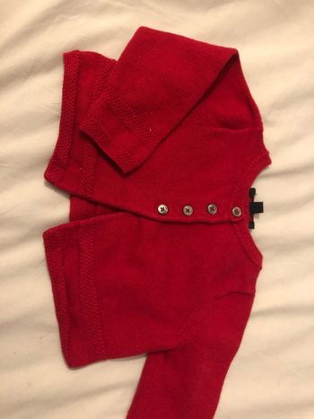 Gilet boléro 6 mois jacadi