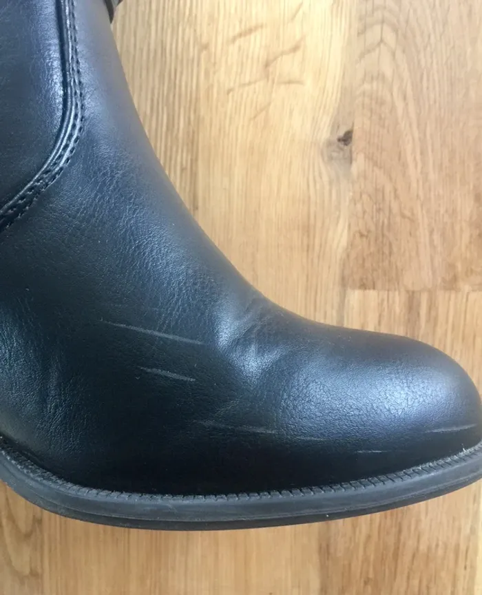 Bottines à talon noires - photo numéro 4