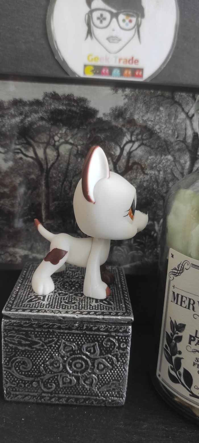 Littlest Petshop Pet Shop LPS Authentic Authentique dog Great Dane 750 Danois - photo numéro 3