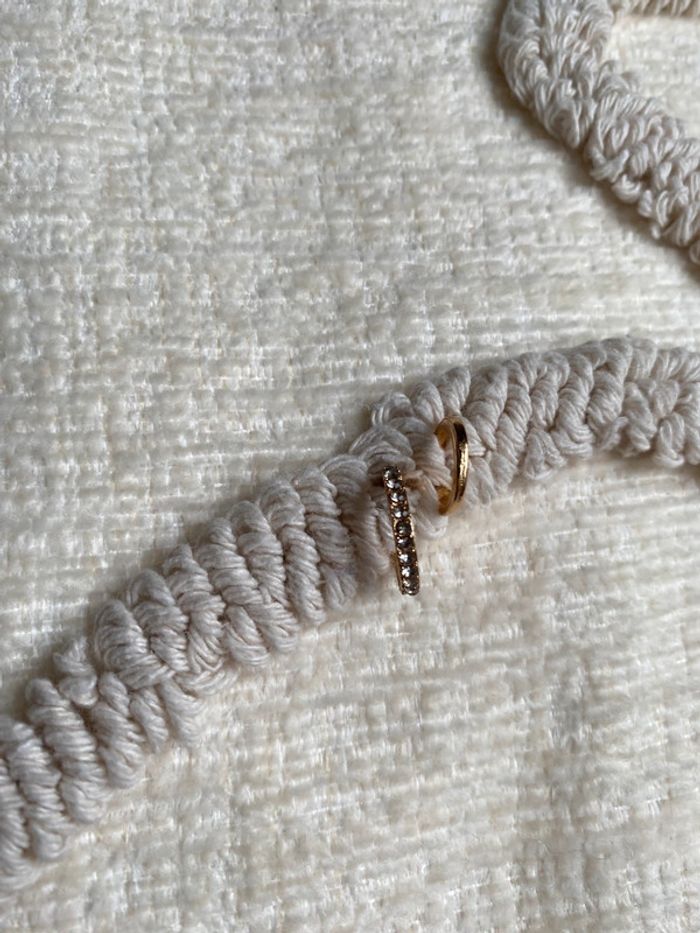 Lot bagues d’oreilles doré très tendance - photo numéro 6