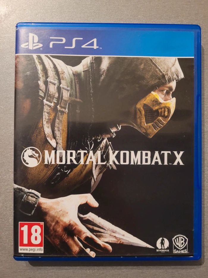 Jeux vidéo PS4 mortal kombat X