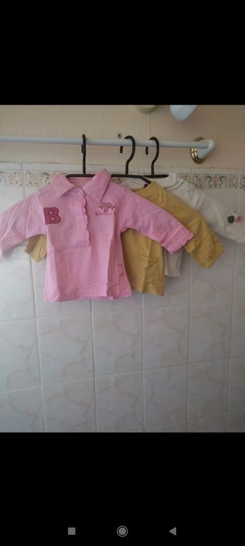 Lot tee shirt taille 6 mois
