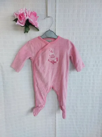 Pyjama velours 3 mois Grain de blé