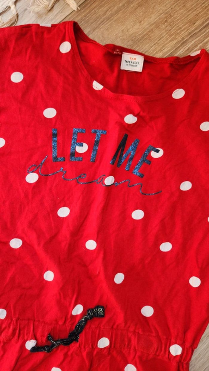 Robe à pois Tape à l'œil - taille 14 ans - photo numéro 2