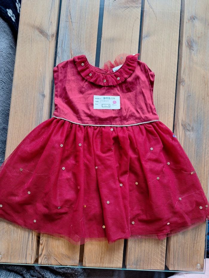 Robe fête rouge