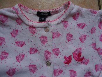 pyjama motifs cages à oiseaux - 9 mois
