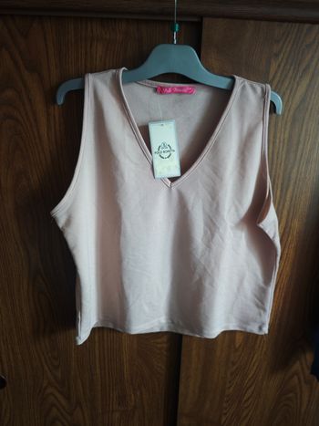 Croc top vieux rose taille L/XL