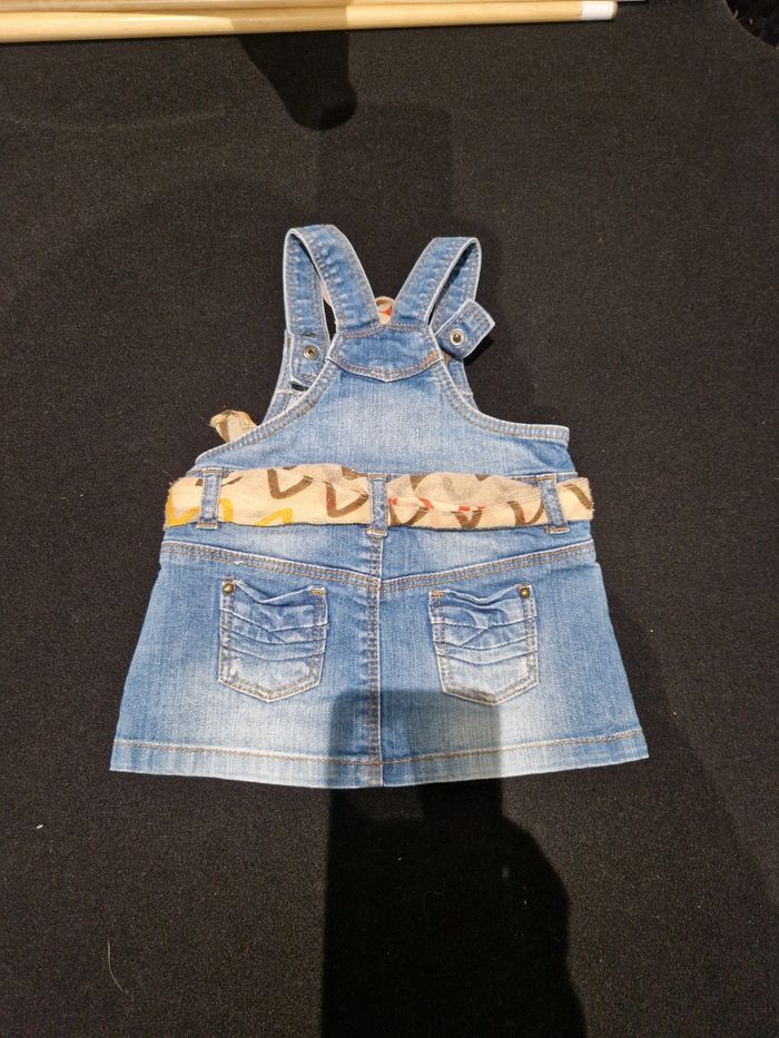 Robe en jean Zara 6 - 9 M - photo numéro 2