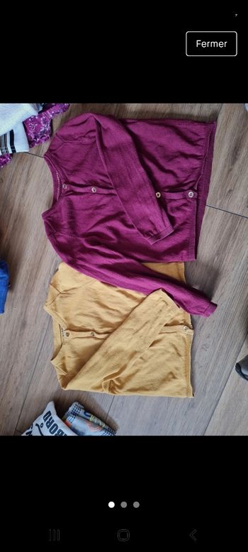 Lot de 2 gilets 3 ans