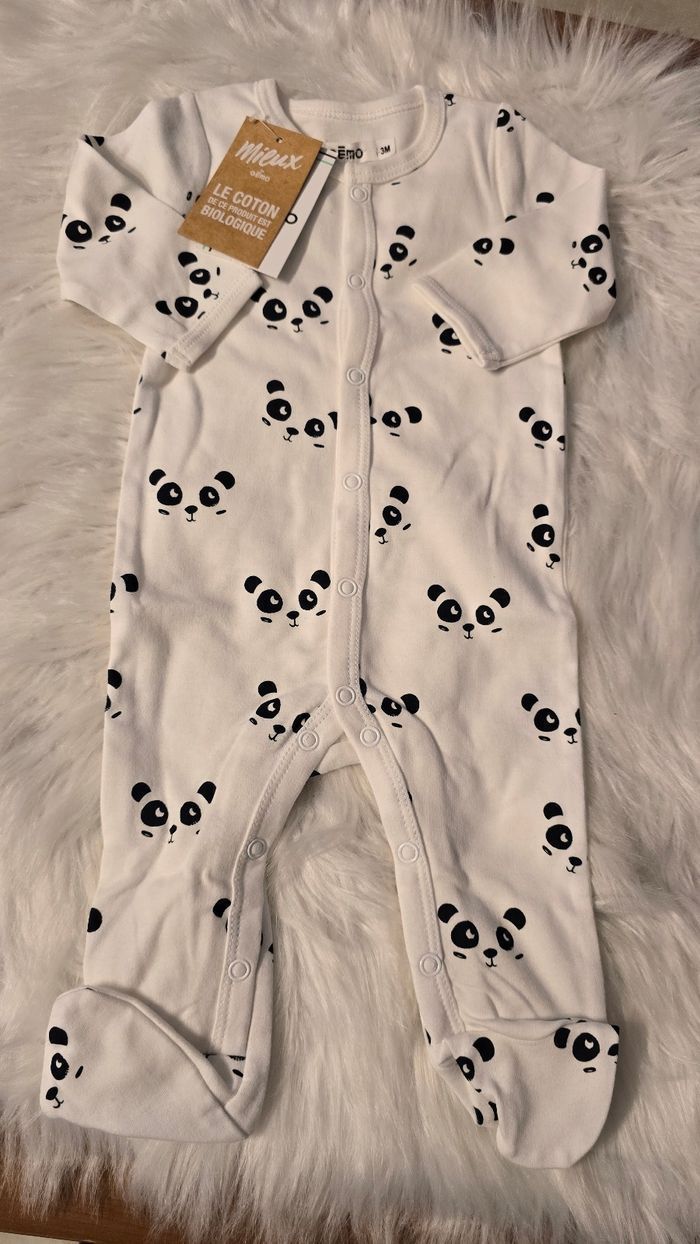 Neufs (non portés) 🏷💙😍 lot trois pyjamas coton 3mois Garçon 💙 - photo numéro 5
