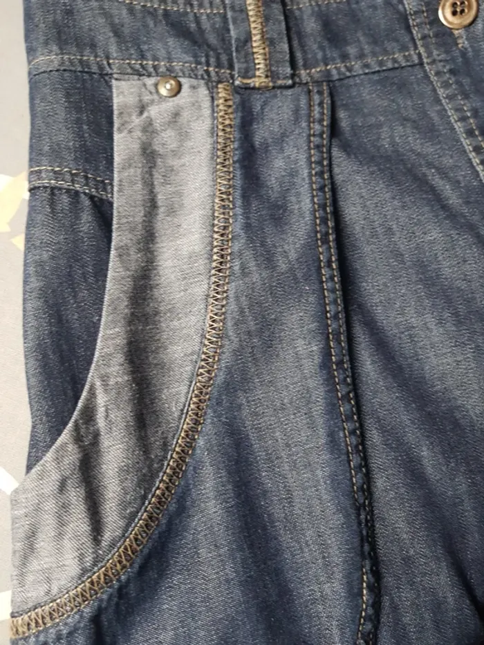 Robe en jean bleu m&S mode - photo numéro 4