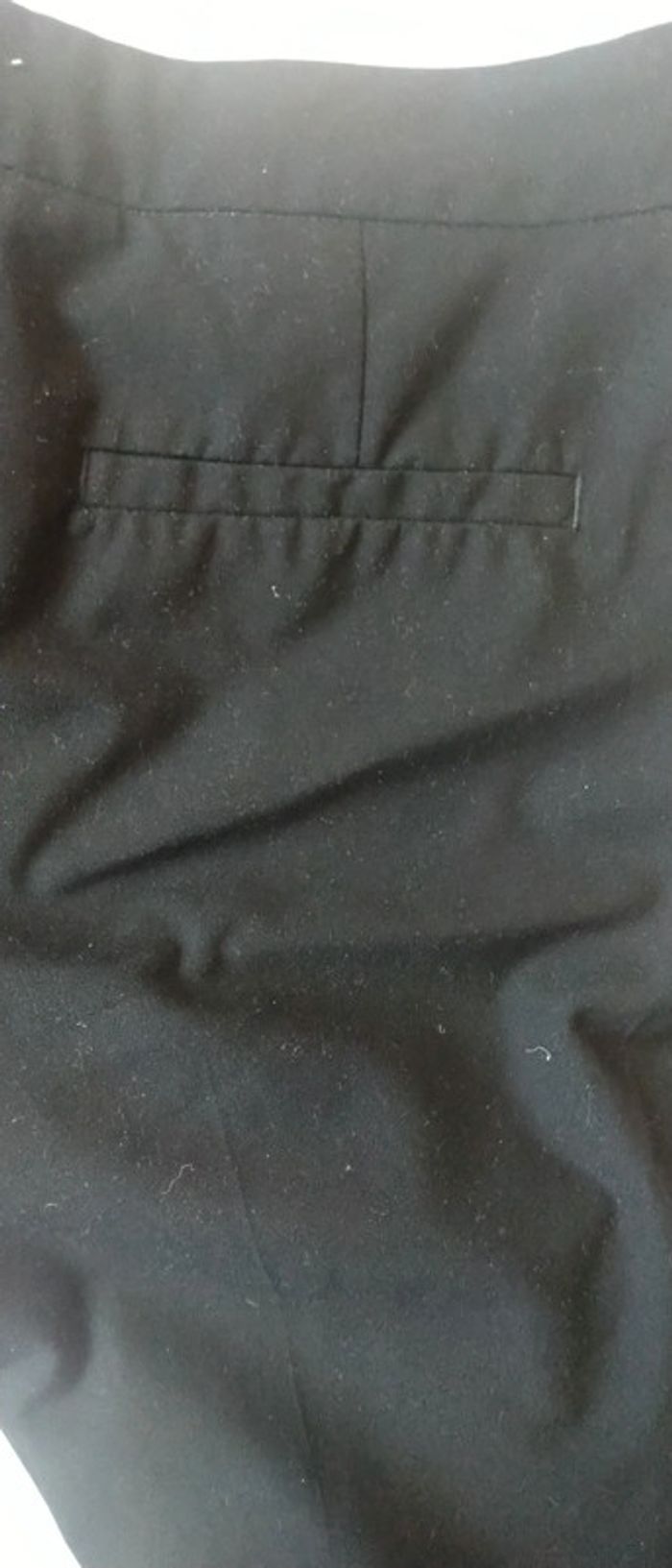 Pantalon droit style tailleur noir femme 34 zara - photo numéro 11