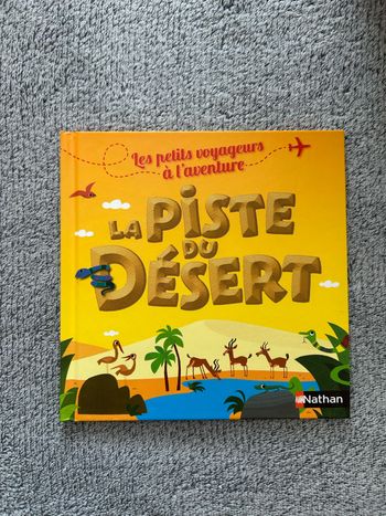 Livre McDo « La piste du désert » Livre en parfait état Collection 2014