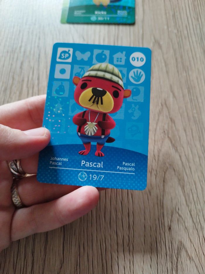 Carte amiibo Pascal