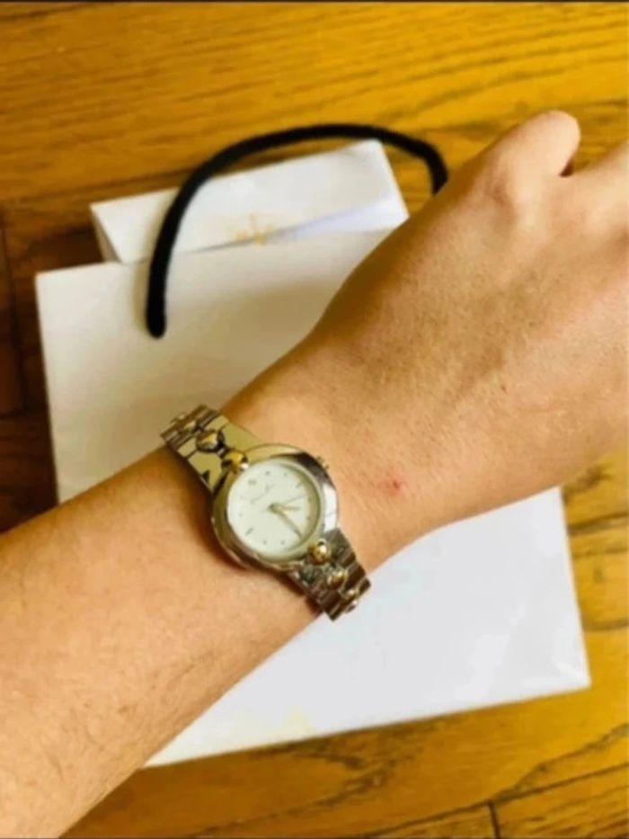 Sublime montre quartz métal argenté - photo numéro 3