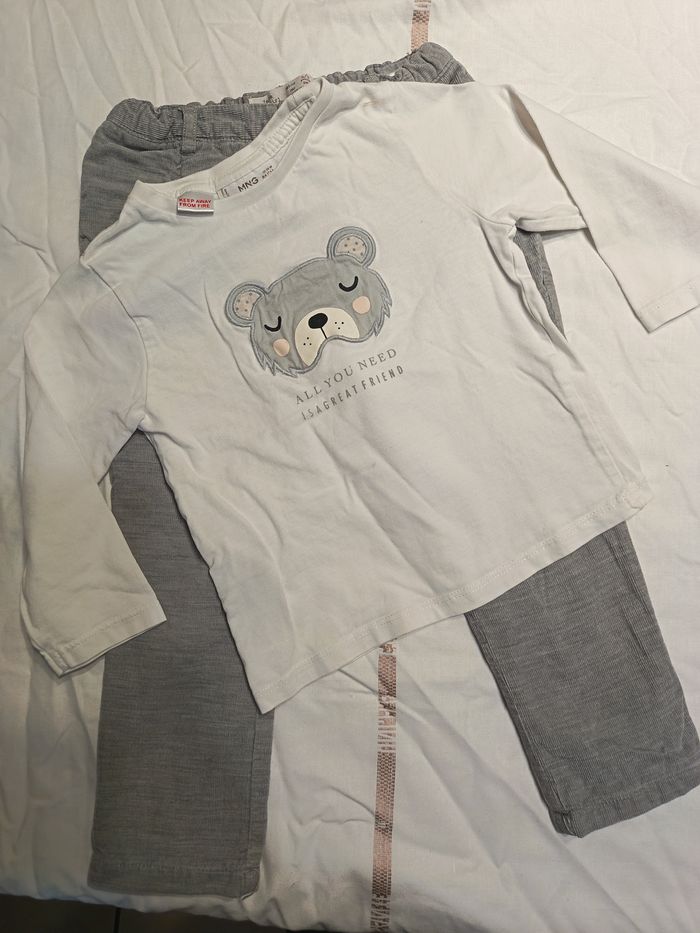 pantalon Zara + haut 2 ans réf 36 S2 - photo numéro 1