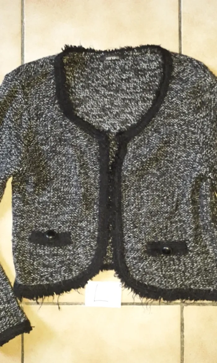 Veste courte femme T L - photo numéro 2