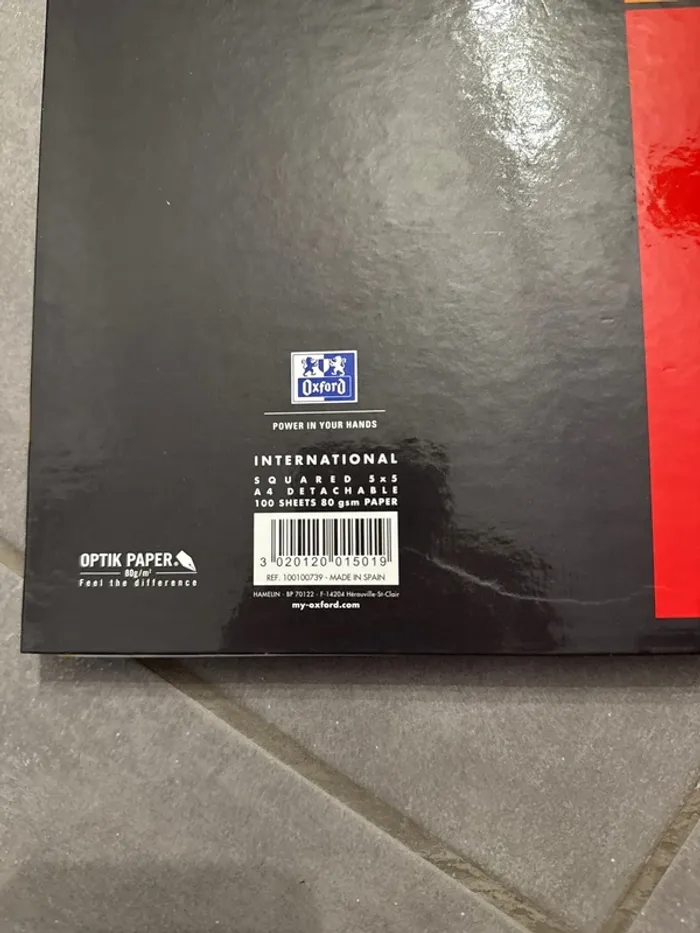 Carnet filingbook Oxford A4 - photo numéro 5