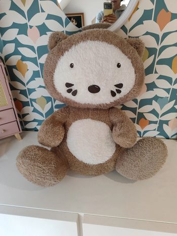 Peluche ours chat cadet Rousselle