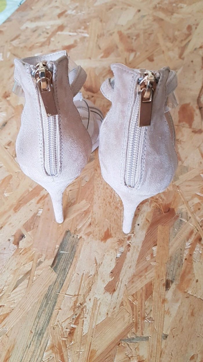 Escarpins beige rosé neuf - photo numéro 4