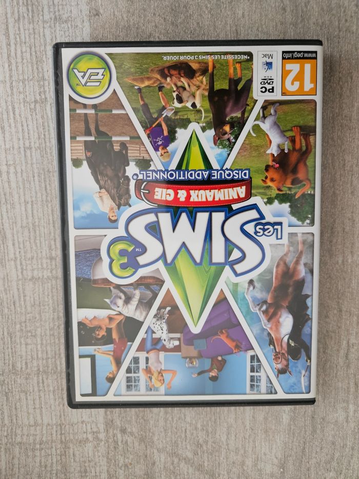 Jeu vidéo- Sims 3 add-on Animaux & Cie