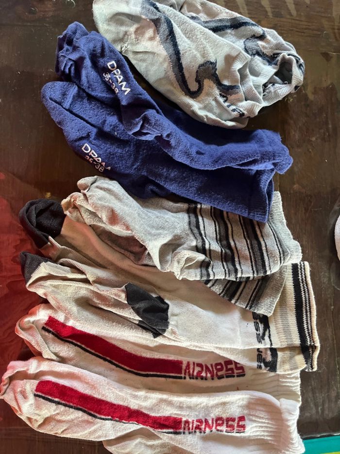Lot chaussettes homme