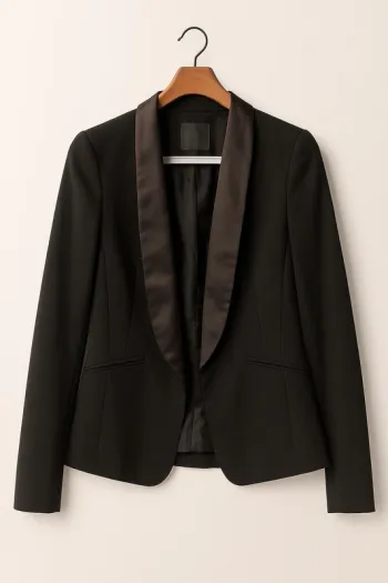 Veste tailleur élégante Pimkie - Taille 38 - Noir chic