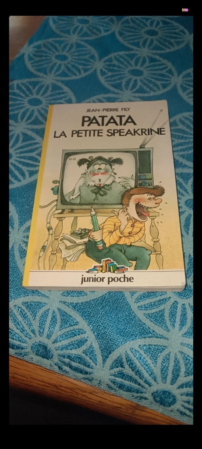 Livre patate la petite speakrine