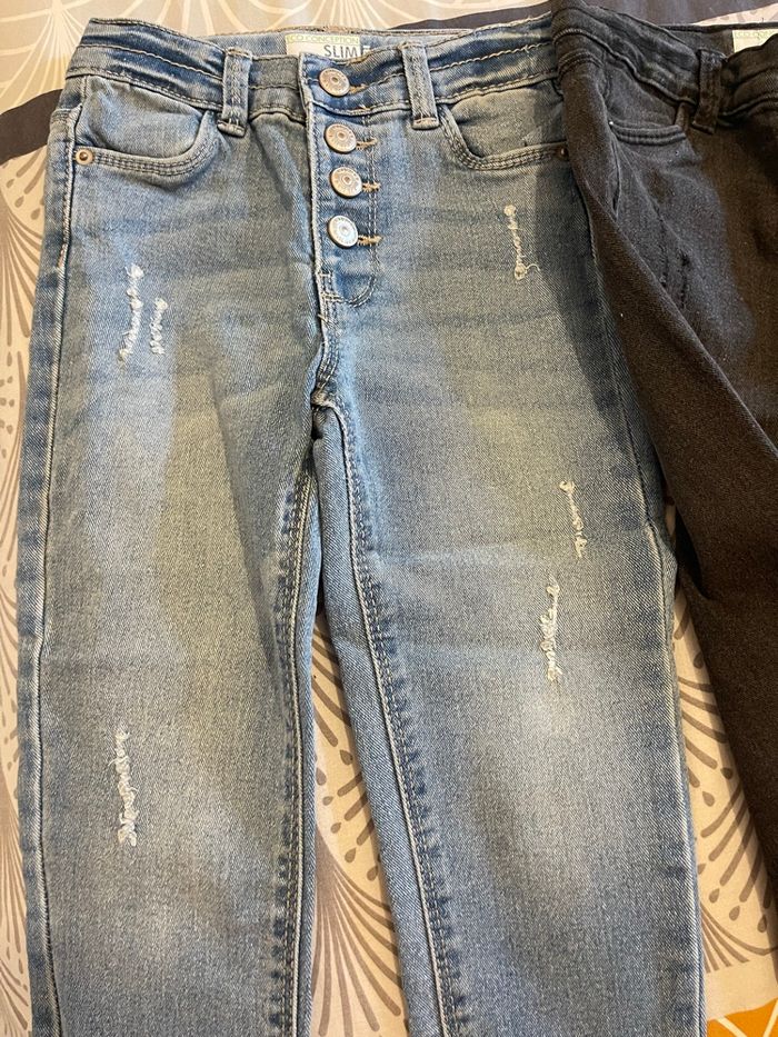 Lot 2 jeans kiabi 5 ans - photo numéro 3
